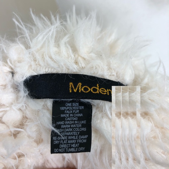 Modena Fuzzy Infinity Scarf - Picture 4 of 6
